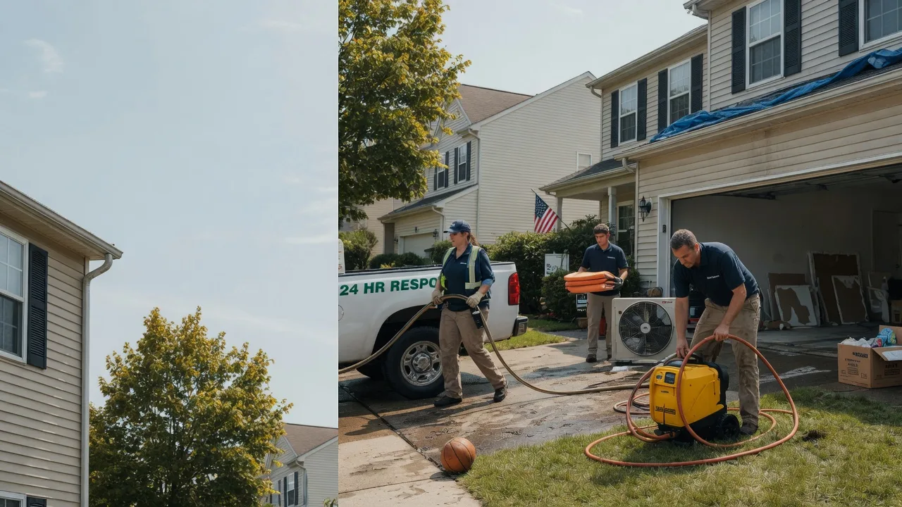 Emergency Water Damage Restoration in Bloomington Springs, TN near me